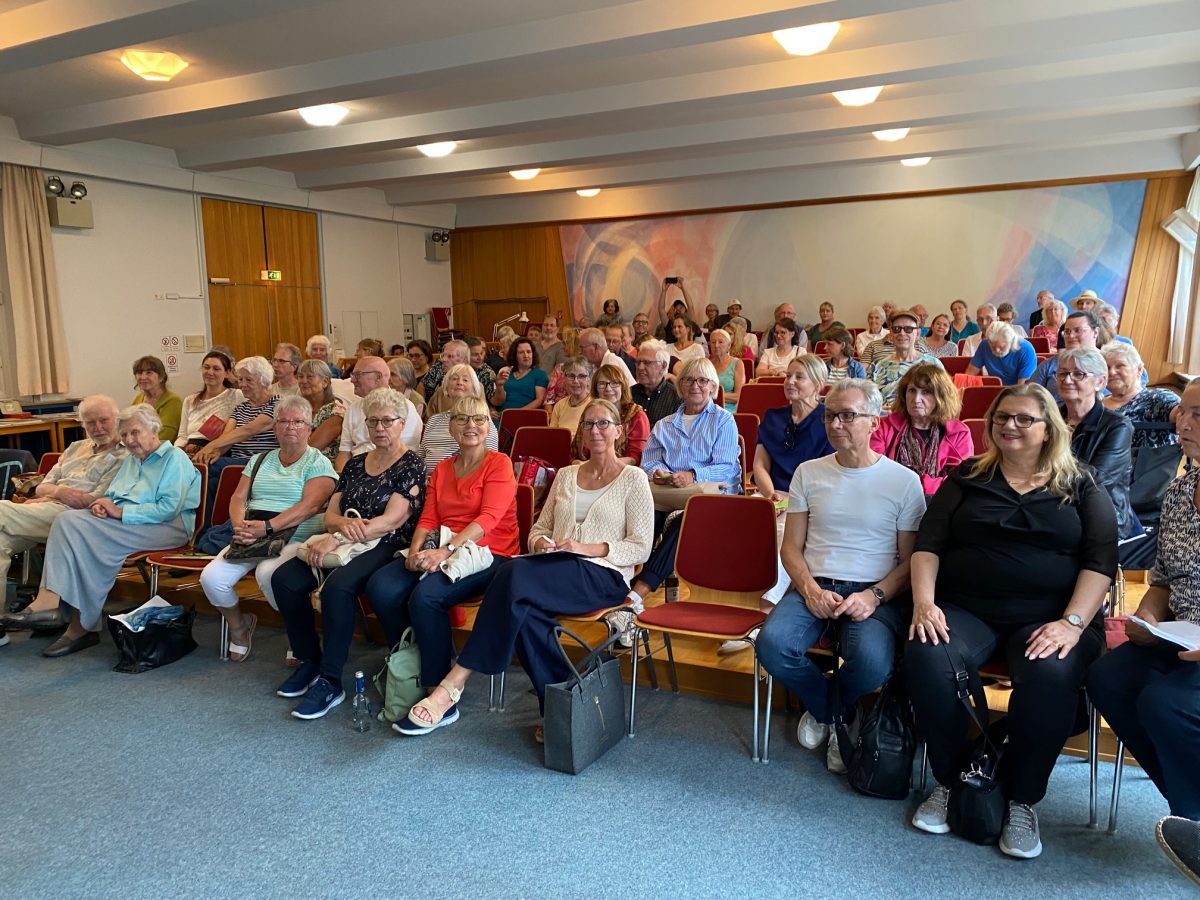 Treffen von Bio-Erzeugern, -Händlern und -Verbrauchern
